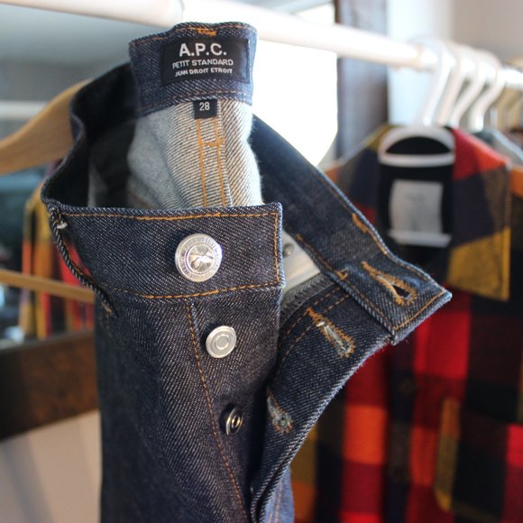 APC Indigo Raw Denim - Petite Standard - Picture 3 of 5